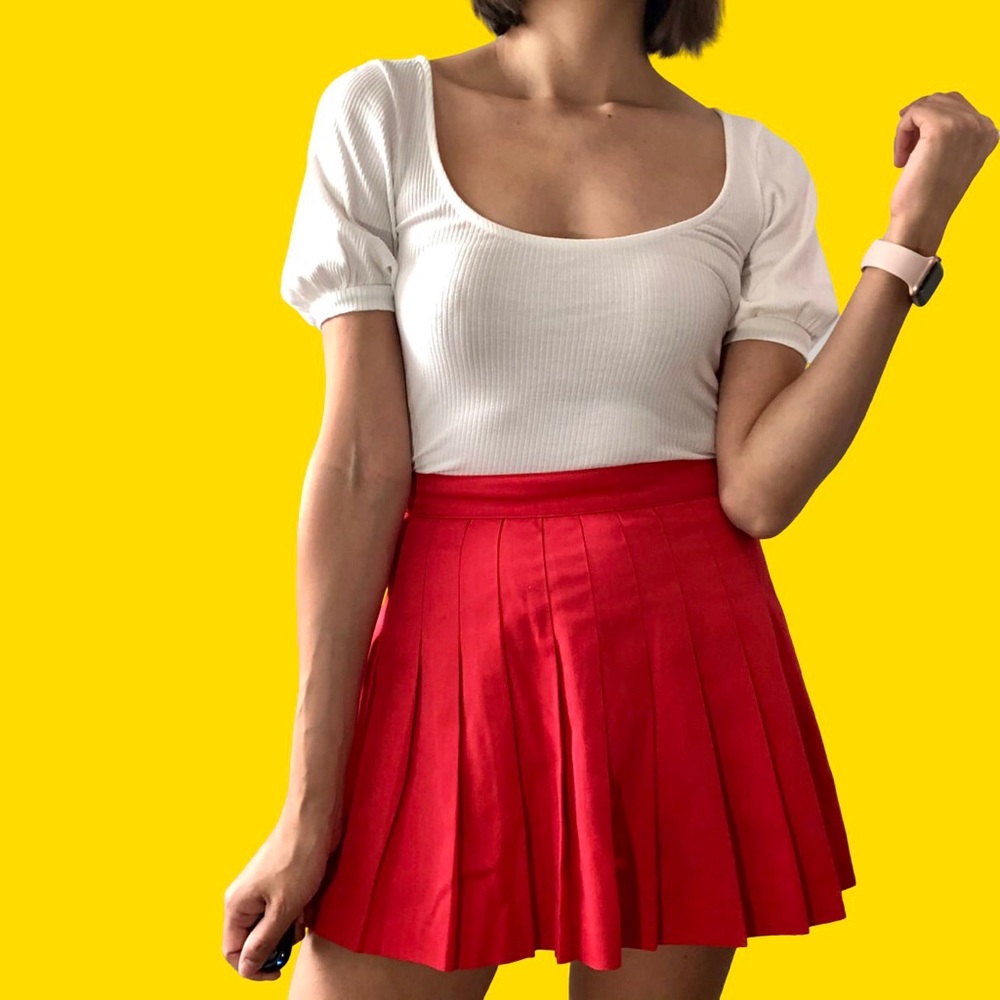 ‼️❗️SOLD❗️‼️Vintage pleated tennis skirt